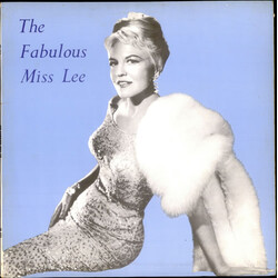 Peggy Lee The Fabulous Miss Lee Vinyl LP USED