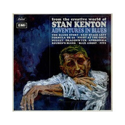 Stan Kenton Adventures In Blues Vinyl LP USED