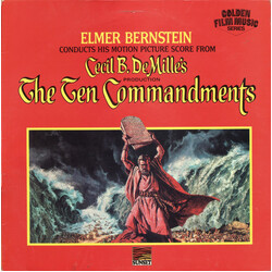 Elmer Bernstein Elmer Bernstein Conducts His Motion Picture Score From The Ten Commandments Vinyl LP USED