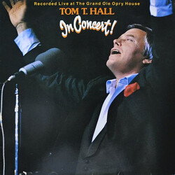 Tom T. Hall In Concert! Vinyl LP USED