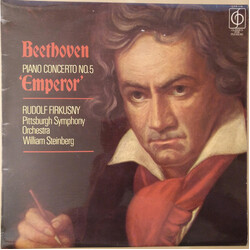 Ludwig van Beethoven / Rudolf Firkušný / The Pittsburgh Symphony Orchestra / William Steinberg Concerto No. 5 'Emperor' Vinyl LP USED