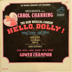 David Merrick (2) / Carol Channing Hello, Dolly! (The Original Broadway Cast Recording) Vinyl LP USED