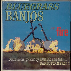 Homer And The Barnstormers Bluegrass Banjos On Fire Vinyl LP USED