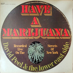 David Peel & The Lower East Side Have A Marijuana Vinyl LP USED