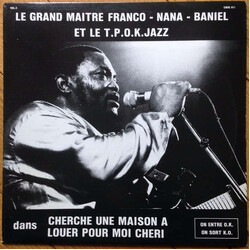 Franco / Nana Akumu / Baniel / Orchestre T.P.O.K. Jazz Cherche Une Maison A Louer Pour Moi Cheri Vinyl LP USED