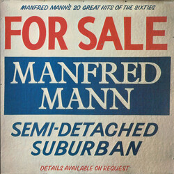 Manfred Mann Semi-Detached Suburban (20 Great Hits Of The Sixties) Vinyl LP USED