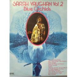 Sarah Vaughan Sarah Vaughan Vol 2 (Blue Orchids) Vinyl LP USED