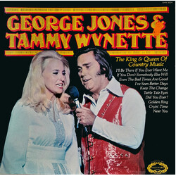 George Jones & Tammy Wynette The King And Queen Of Country Music Vinyl LP USED