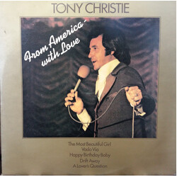 Tony Christie From America With Love Vinyl LP USED