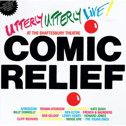 Various Comic Relief Presents Utterly Utterly Live Vinyl LP USED