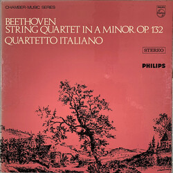 Ludwig van Beethoven / Quartetto Italiano String Quartet In A Minor, Op. 132 Vinyl LP USED