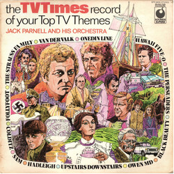 Jack Parnell & His Orchestra The TVTimes Record Of Your Top TV Themes Vinyl LP USED