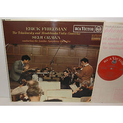 Seiji Ozawa / The London Symphony Orchestra / Erick Friedman The Tchaikovsky And Mendelssohn Violin Concertos Vinyl LP USED