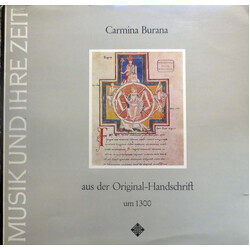 Studio Der Frühen Musik Carmina Burana (Aus Der Original-Handschrift Um 1300) Vinyl LP USED