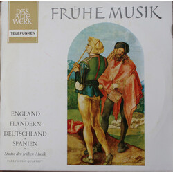 Studio Der Frühen Musik Frühe Musik In England, Flandern, Deutschland Und Spanien Vinyl LP USED