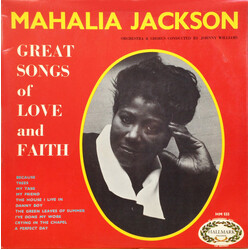 Mahalia Jackson Great Songs Of Love And Faith Vinyl LP USED