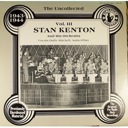 Stan Kenton And His Orchestra Stan Kenton: 1943-44 Vol. III Vinyl LP USED