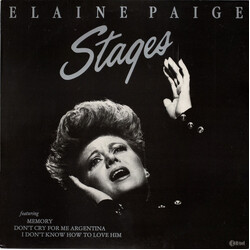 Elaine Paige Stages Vinyl LP USED
