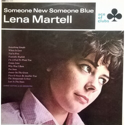 Lena Martell Someone New Someone Blue Vinyl LP USED