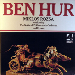 Miklós Rózsa / National Philharmonic Orchestra / National Philharmonic Chorus Ben Hur Vinyl LP USED