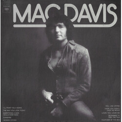 Mac Davis Mac Davis Vinyl LP USED