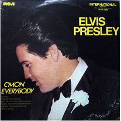 Elvis Presley C'mon Everybody Vinyl LP USED