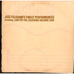 José Feliciano Encore! José Feliciano's Finest Performances Vinyl LP USED