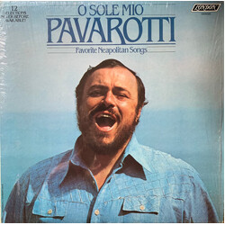 Luciano Pavarotti O Sole Mio Favorite Neapolitan Songs Vinyl LP USED