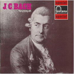 Johann Christian Bach / Wiener Symphoniker / Paul Sacher Sinfonias Vinyl LP USED
