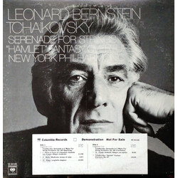 Pyotr Ilyich Tchaikovsky / Leonard Bernstein / The New York Philharmonic Orchestra Hamlet / Serenade, Op. 48 (For Strings) Vinyl LP USED