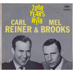 Carl Reiner & Mel Brooks 2000 Years With Carl Reiner & Mel Brooks Vinyl LP USED