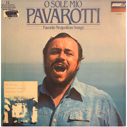 Luciano Pavarotti O Sole Mio Favorite Neapolitan Songs Vinyl LP USED