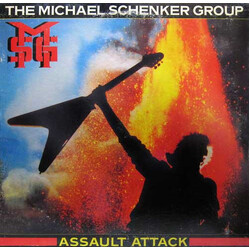 The Michael Schenker Group Assault Attack Vinyl LP USED