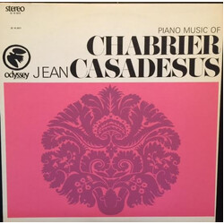 Emmanuel Chabrier / Jean Casadesus Piano Music Of Chabrier Vinyl LP USED