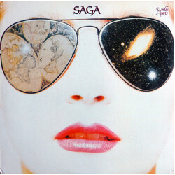 Saga (3) Worlds Apart Vinyl LP USED