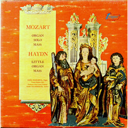 Wolfgang Amadeus Mozart / Joseph Haydn / Hans Haselböck / Hans Gillesberger Organ Solo Mass / Little Organ Mass Vinyl LP USED