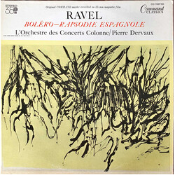 Maurice Ravel / Orchestre Colonne / Pierre Dervaux (2) Boléro – Rapsodie Espagnole Vinyl LP USED