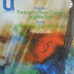 Sergei Prokofiev / Béla Bartók / Antal Dorati The Love For Three Oranges / Scythian Suite / Miraculous Mandarin Suite Vinyl LP USED