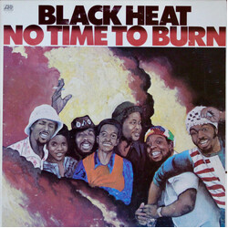 Black Heat No Time To Burn Vinyl LP USED