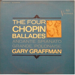 Gary Graffman The Four Chopin Ballades Vinyl LP USED