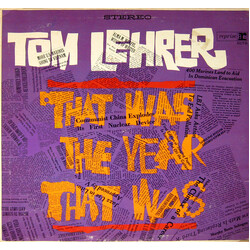 Tom Lehrer That Was The Year That Was Vinyl LP USED