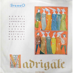 Corul Madrigal / Marin Constantin Madrigale Vinyl LP USED