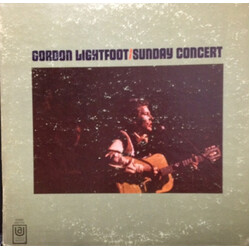 Gordon Lightfoot Sunday Concert Vinyl LP USED