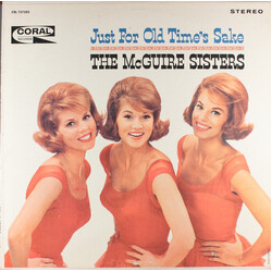 McGuire Sisters Just For Old Time's Sake Vinyl LP USED