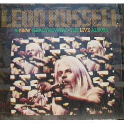 Leon Russell / New Grass Revival The Live Album Vinyl LP USED