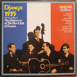 Django Reinhardt Django 1935 - First Recordings Of The Quintette Of The Hot Club Of France Vinyl LP USED