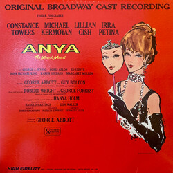 "Anya" Original Broadway Cast Anya Vinyl LP USED