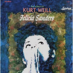 Felicia Sanders The Songs Of Kurt Weill Vinyl LP USED