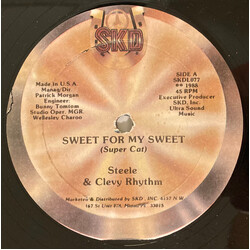 Super Cat (2) / Steely & Clevie Sweet For My Sweet Vinyl