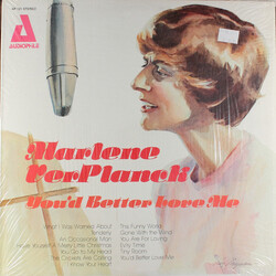 Marlene VerPlanck You'd Better Love Me Vinyl LP USED